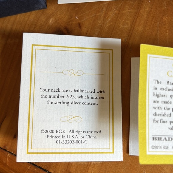 NIB Pearl & Gold Necklace- The Bradford Exchange “Grandma’s 12 Pearls of Wisdom” - Picture 6 of 9